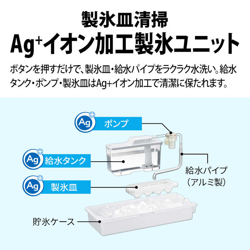 シャープ　SHARP シャープ　SHARP 冷蔵庫 5ドア 408L オートクローズ どっちもドア 真ん中野菜室 プラズマクラスター 幅60cm シルキーマットホワイト SJ-XW41R-W SJ-XW41R-W