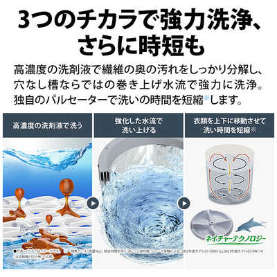 シャープ SHARP 全自動洗濯機 洗濯10.0kg ホワイト系 ES-SB10K-W の 