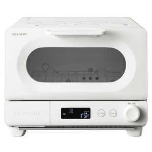 シャープ SHARP ウォーターオーブントースター HEALSIO(ヘルシオ) 1410W/食パン2枚 ホワイト AX-WT1-W シャープ SHARP ウォーターオーブントースター HEALSIO(ヘルシオ) 1410W/食パン2枚 ホワイト AX-WT1-W