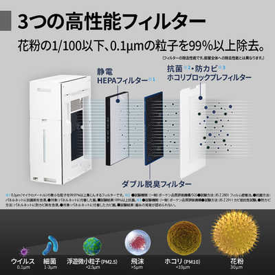 シャープ SHARP 加湿空気清浄機 プラズマクラスターNEXT 空気清浄:31畳