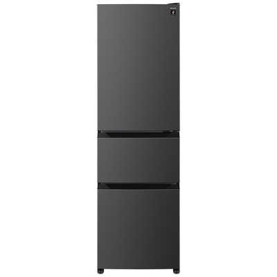 シャープ SHARP 冷蔵庫 3ドア 317L 右開き プラズマクラスター 真ん中
