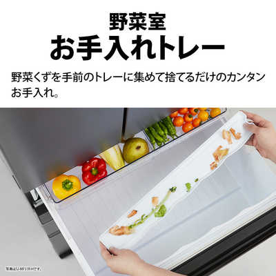 シャープ SHARP 冷蔵庫【Fit63】 6ドア 429L フレンチドア(観音開き