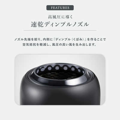 シャープ SHARP ディンプルフロードライヤー グレイッシュパープル IB