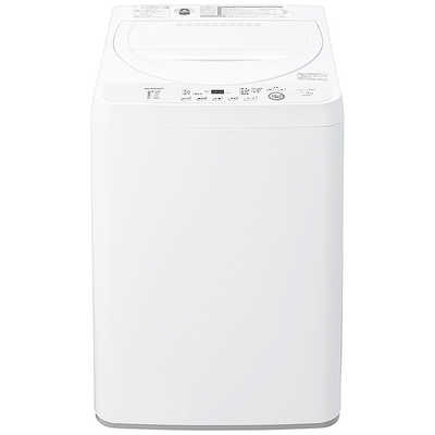 シャープ SHARP 全自動洗濯機 洗濯5.5kg ホワイト ES-GE5K-W の通販 