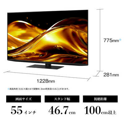 シャープ SHARP 液晶miniLEDテレビ ［55V型 / Bluetooth対応 / 4K対応