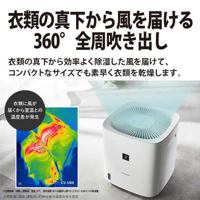 シャープ SHARP 衣類乾燥除湿機 プラズマクラスター7000 デシカント 