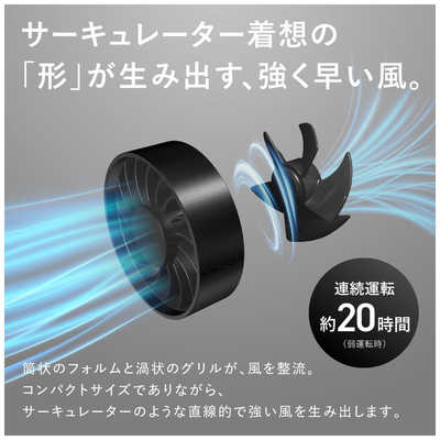 シャープ SHARP プラズマクラスターオウルフローハンディファン