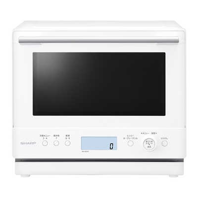 SHARP オーブンレンジ ホワイト シャープ SHARP オーブンレンジ 27L フラット PLAINLY らくチン