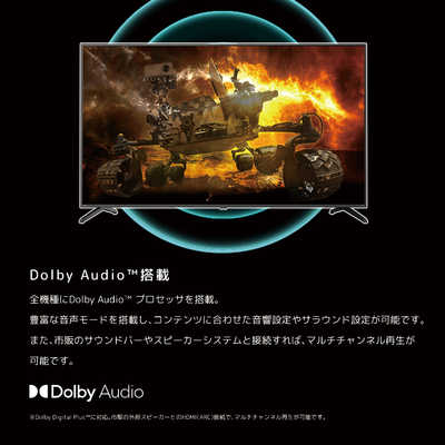 オリオン電機 チューナーレステレビ [ 75V型 / 4K対応 ]（TV