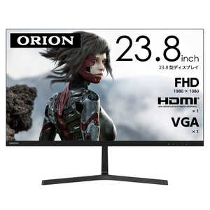 オリオン電機 23.8V型液晶ディスプレイ PCモニター FHD ORION ［23.8型 /フルHD(1920×1080) /ワイド］ D243FSS