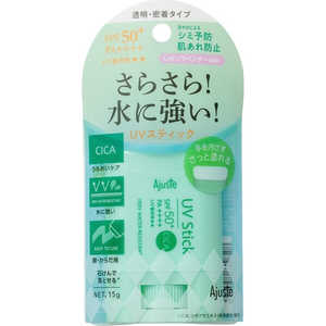 ドウシシャ アジャステ CICA UVスティック 15g SPF50＋ PA＋＋＋＋  レモンラベンダーの香り ｱｼﾞｬｽﾃUVｽﾃｨｯｸCICA