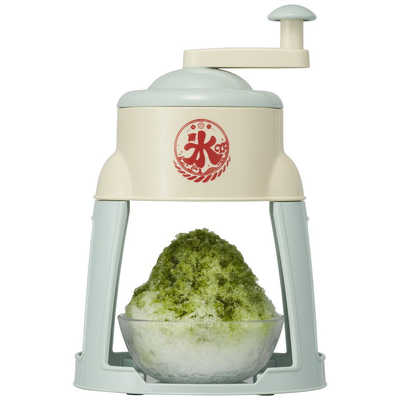 ドウシシャ 手動かき氷器 アイスグリーン IS-T-B4GR の通販 - カテゴリ