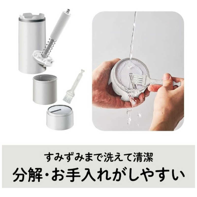 ドウシシャ ドウシシャ 電動ふわふわとろ雪スティックかき氷器 ホワイト DHCI-B4WH DHCI-B4WH