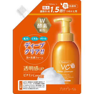 ドウシシャ プラチナレーベル詰替VC酵素泡洗顔 700ml ドウシシャ プラチナレーベル詰替VC酵素泡洗顔 700ml
