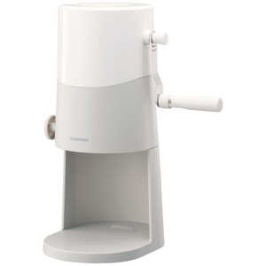 ドウシシャ 手動ふわふわとろ雪かき氷器 ライトグレー IS-TY-B5GY ドウシシャ 手動ふわふわとろ雪かき氷器 ライトグレー IS-TY-B5GY