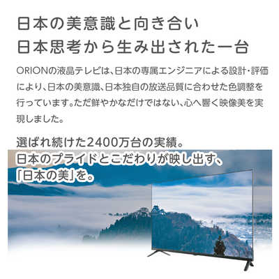 オリオン電機 液晶テレビ BASIC ROOM 32V型 ハイビジョン OL32SE100 の