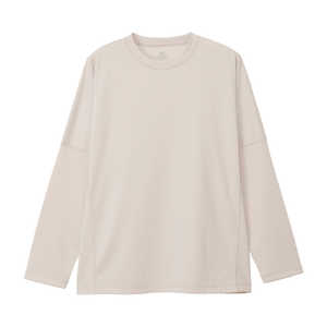 チャンピオン リカバリーウェア ロングスリーブTシャツ ［Sサイズ］ サンドベージュ C3-CS490