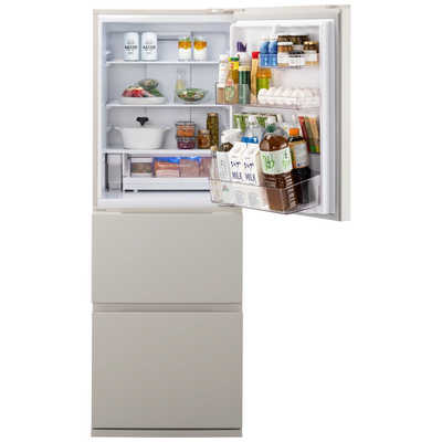 パナソニック Panasonic 冷蔵庫 3ドア 326L 右開き JSタイプ 真ん中