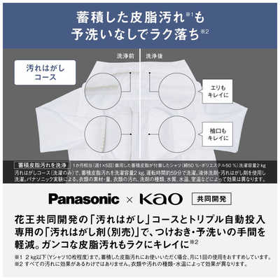 パナソニック Panasonic ドラム式洗濯乾燥機 (左開き) LXシリーズ 洗濯