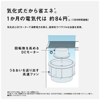 パナソニック Panasonic 【アウトレット】加湿器 気化式 木造12畳 鉄筋