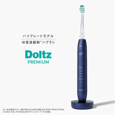 Panasonic Doltz EW-DA45 電動歯ブラシ本体 パナソニック 音波振動ハブラシ Doltz（ドルツ ） 白 EW-DA45-W