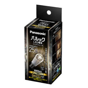 pi\jbN Panasonic LEDd `d^Cv(E17) NA^Cv mE17 / ʓd` / 25W / dF / 1 / S^Cvn LDA3LE17C2