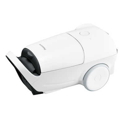 パナソニック Panasonic キャニスター掃除機 紙パック式 ホワイト