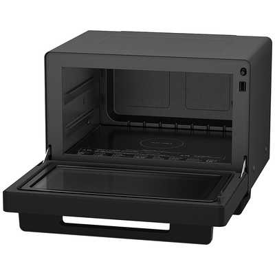 パナソニック Panasonic オーブンレンジ 26L フラット ブラック NE