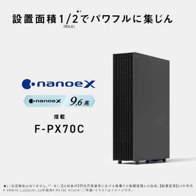 Panasonic 空気清浄機　F-PX70C 新品未使用 Panasonic（パナソニック） 空気清浄機 F-PX70C-W : ケーズデンキ