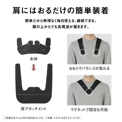 パナソニック Panasonic 高周波治療器 コリコランワイド3D 肩専用