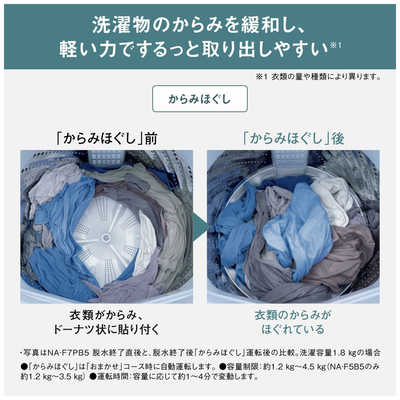 パナソニック Panasonic 全自動洗濯機 洗濯7.0kg Fシリーズ ホワイト
