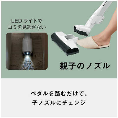 パナソニック Panasonic キャニスター掃除機 紙パック式 ホワイト MC