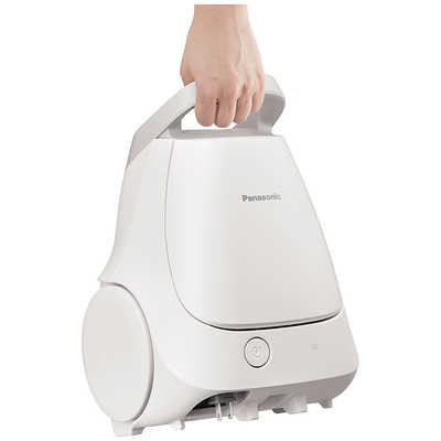 パナソニック Panasonic キャニスター掃除機 紙パック式 ホワイト MC