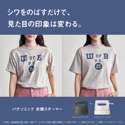 パナソニック Panasonic 衣類スチーマー スチームアイロン ハンガー