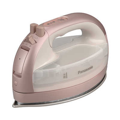 パナソニック Panasonic コードレススチームアイロン ピンクベージュ