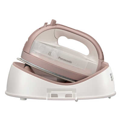 パナソニック Panasonic コードレススチームアイロン ピンクベージュ