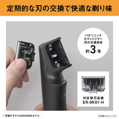 Panasonic LAMDASH ボディトリマー 本体 パナソニック Panasonic ラムダッシュボディトリマー ［AC100V-240V