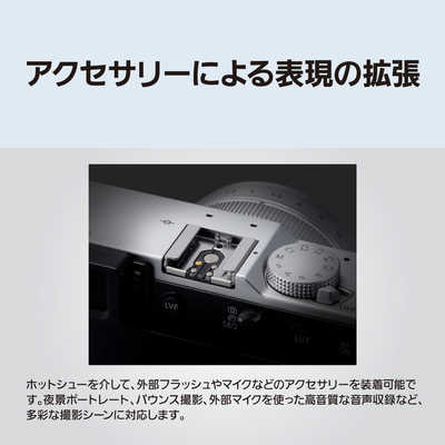 パナソニック Panasonic LUMIX L10 コンパクトデジタルカメラ シルバー