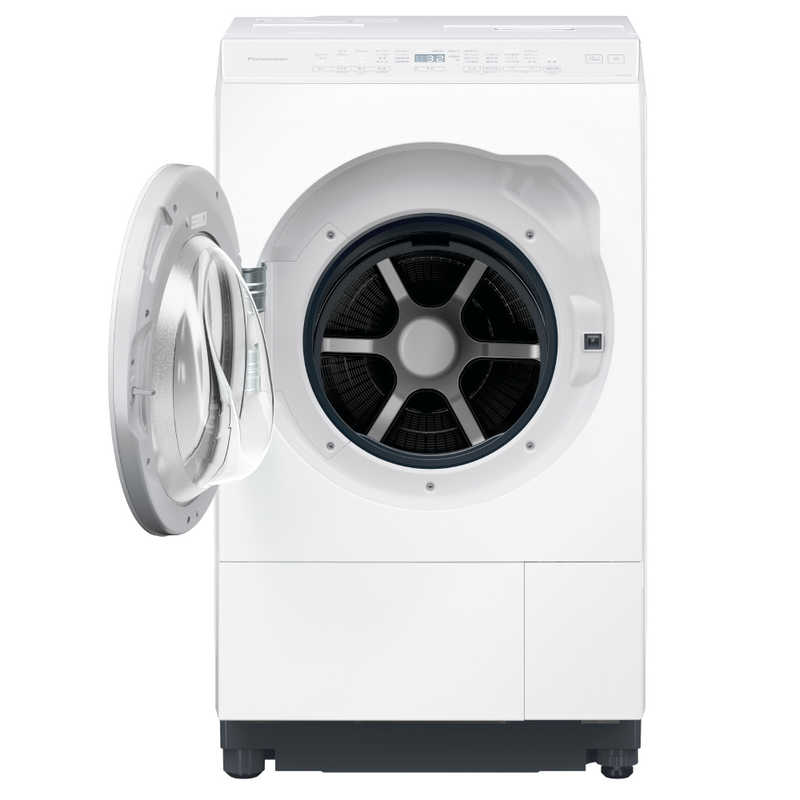 パナソニック　Panasonic パナソニック　Panasonic ななめドラム式洗濯乾燥機 (左開き) 洗濯12.0kg 乾燥6.0kg ヒートポンプ乾燥 LXシリーズ スゴ落ち泡洗浄 マットホワイト NA-LX123FL-W NA-LX123FL-W