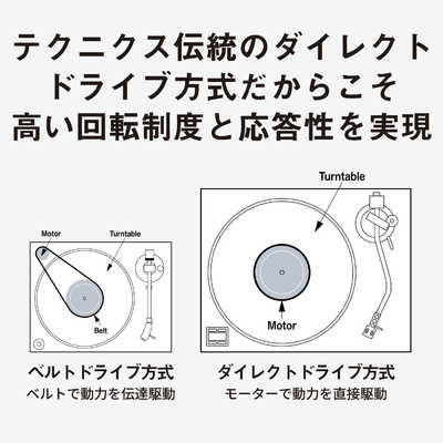 TECHNICS Technics ダイレクトドライブターンテーブルシステム