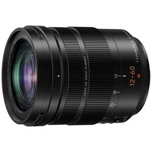 �p�i�\�j�b�N Panasonic �J���������Y LEICA DG VARIO-ELMARIT 12-60mm/F2.8-4.0 �m�}�C�N���t�H�[�T�[�Y / �Y�[�������Y�n �u���b�N H-ES12060A
