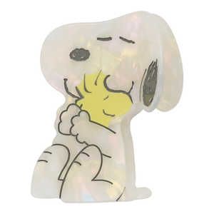 粧美堂 スヌーピーダイカットバンスクリップ hug SN00980