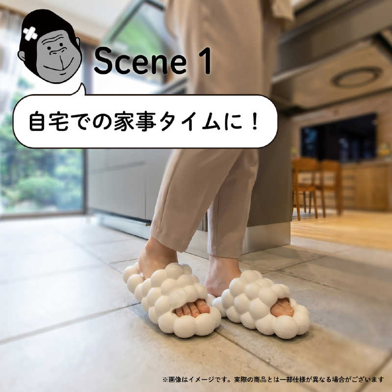 ドウシシャ ドウシシャ ゴリラの裸足 足裏刺激健康サンダル Mサイズ (23.0～24.0cm) ミントグリーン NBL1158 M MG NBL1158 M MG