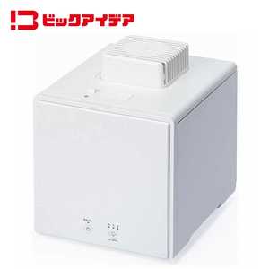 ビックアイデア 加湿器 スチーム式 木造6畳 鉄筋10畳 ホワイト BIT-SHM35A