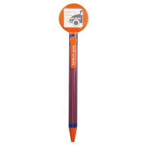エポックケミカル [ボールペン] ロケット付ボールペン 丸型 オレンジ オレンジ 428280