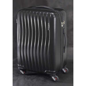 エンドー鞄 スーツケース 56L FREQUENTER(フリエンクター) WAVE(ウェーブ) マットブラック 1-621