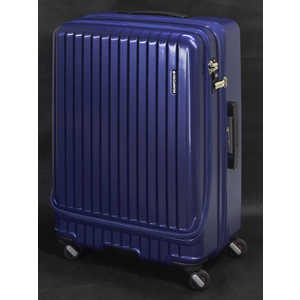 エンドー鞄 スーツケース 86L(98L) FREQUENTER(フリエンクター)Malie(マーリエ) エンボスネイビー 1-280-49