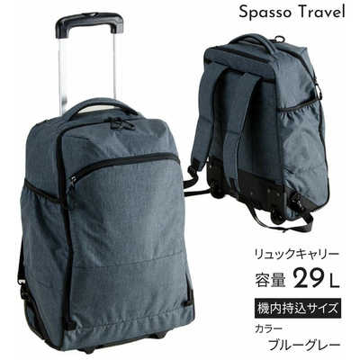 SPASSO リュックキャリー ソフトキャリー 軽量 Sサイズ 機内持込