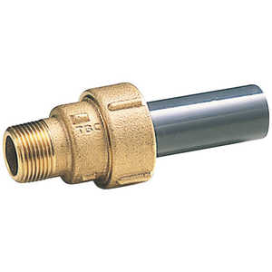 タブチ 塩ビ伸縮継手オネジ13mm 13EGM タブチ 塩ビ伸縮継手オネジ13mm 13EGM
