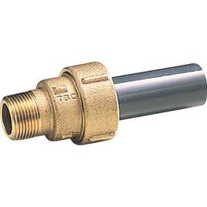 タブチ 塩ビ伸縮継手オネジ25mm 25EGM タブチ 塩ビ伸縮継手オネジ25mm 25EGM